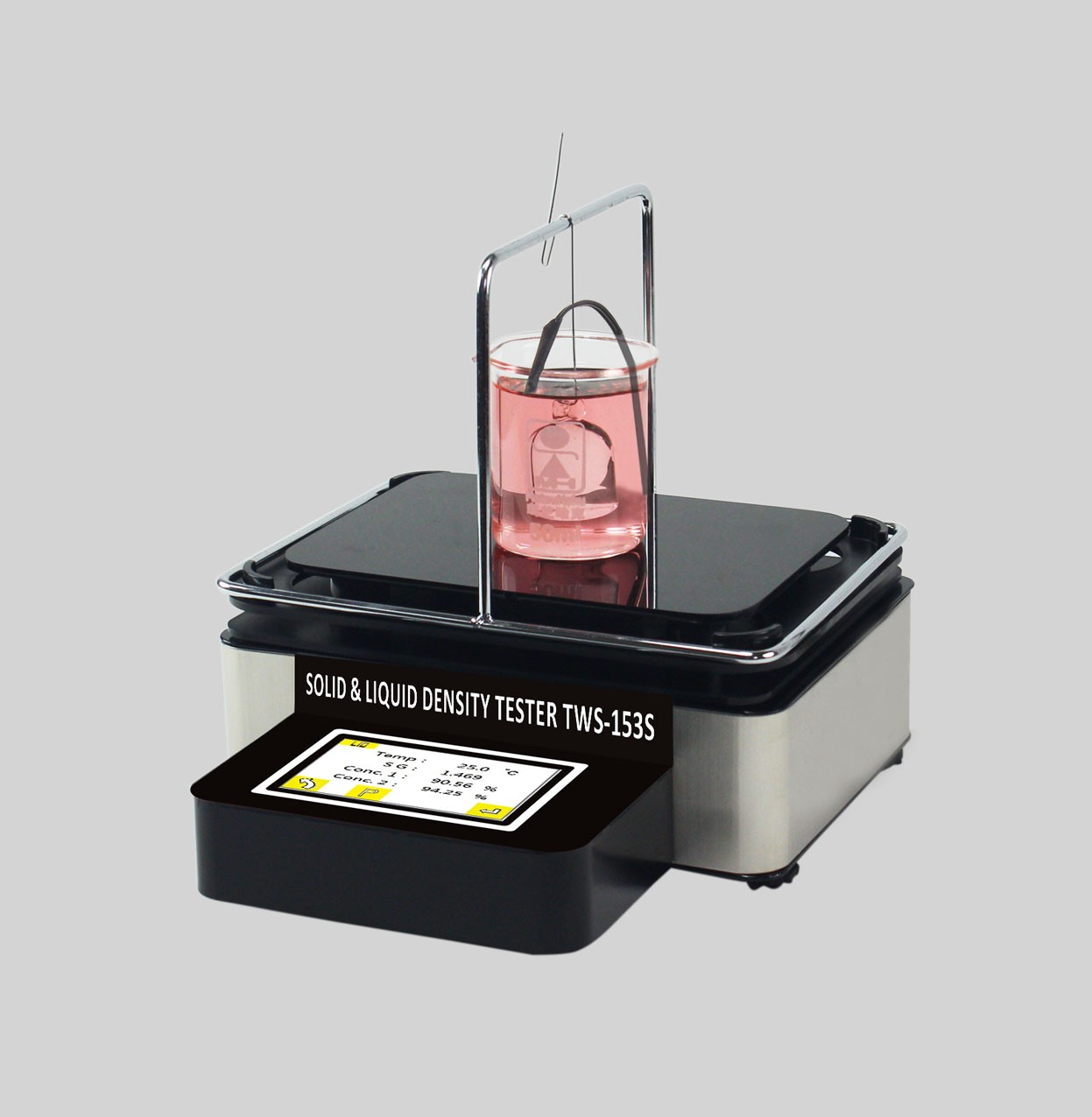 TWS-153S觸摸屏多功能固體、液體兩用密度測試儀